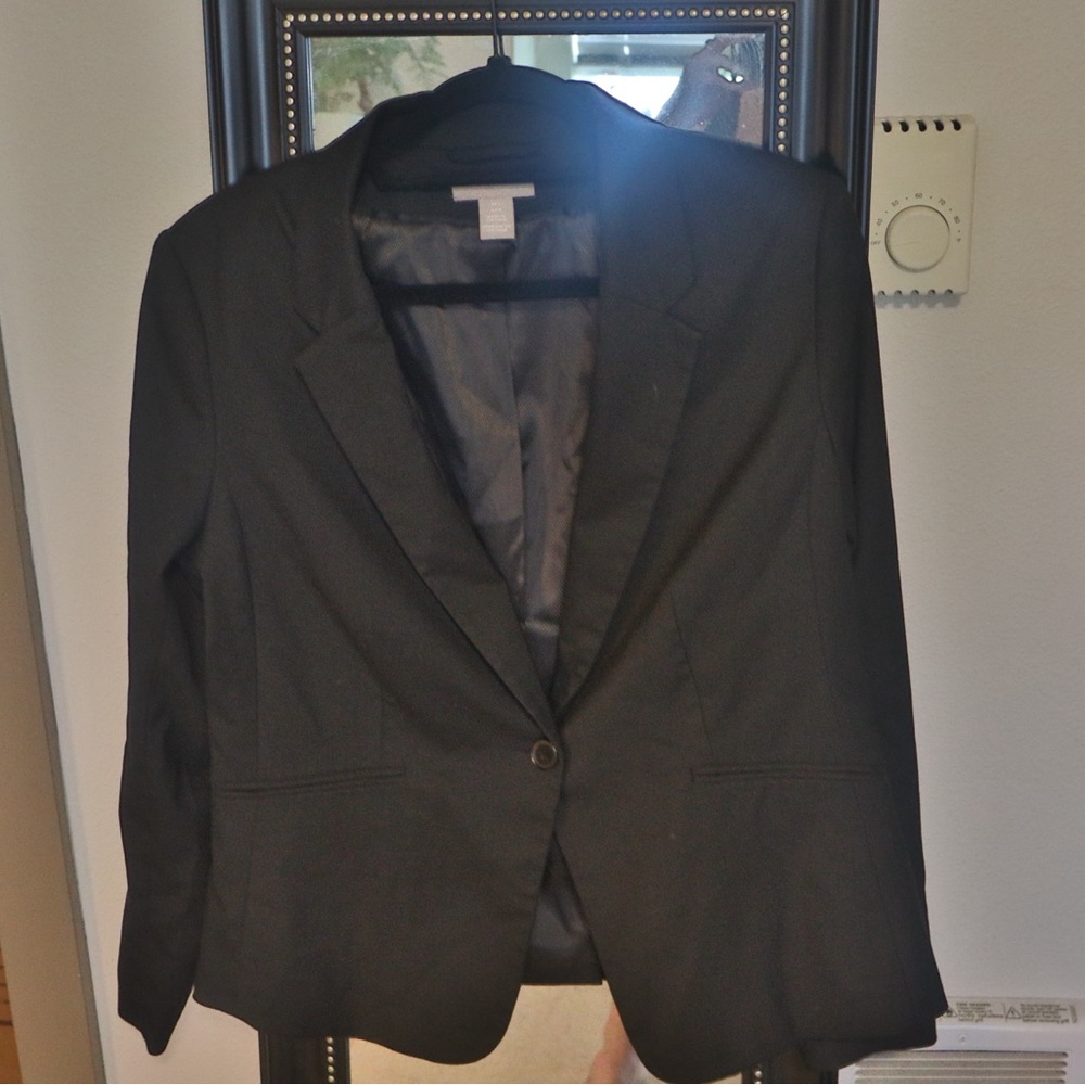 H&M Charcoal Gray Blazer